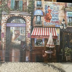 Large Canvas Painting   