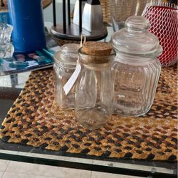 Three Apothecary Jars