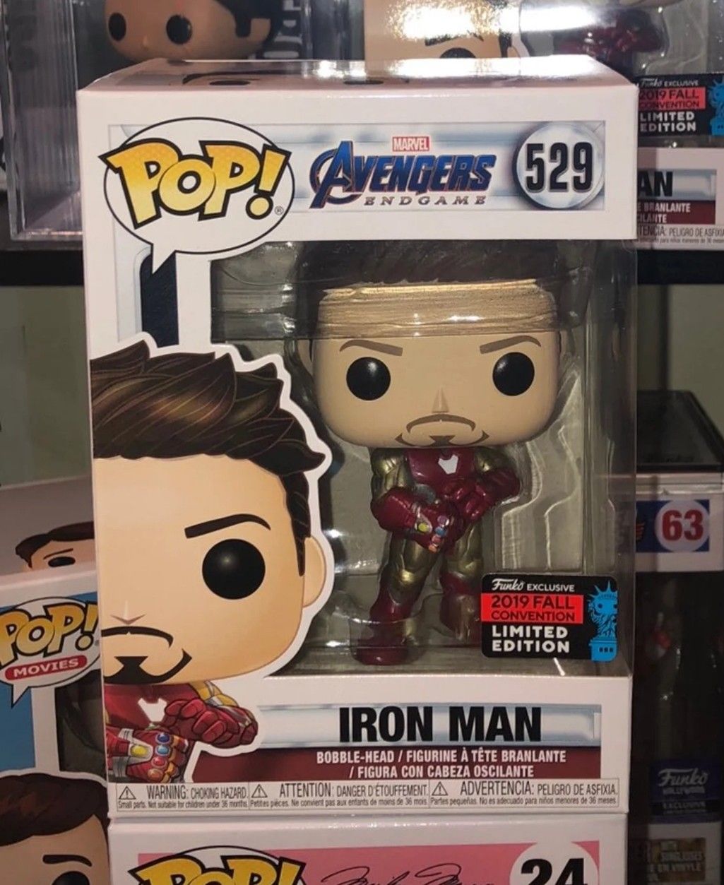 IRON MAN - FUNKO POP NYCC SHARED EXCLUSIVE.