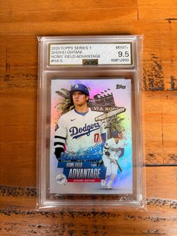 Topps 2025 Series 1 Shohei Ohtani Home Field Advantage #HA-5 AGS 9.5