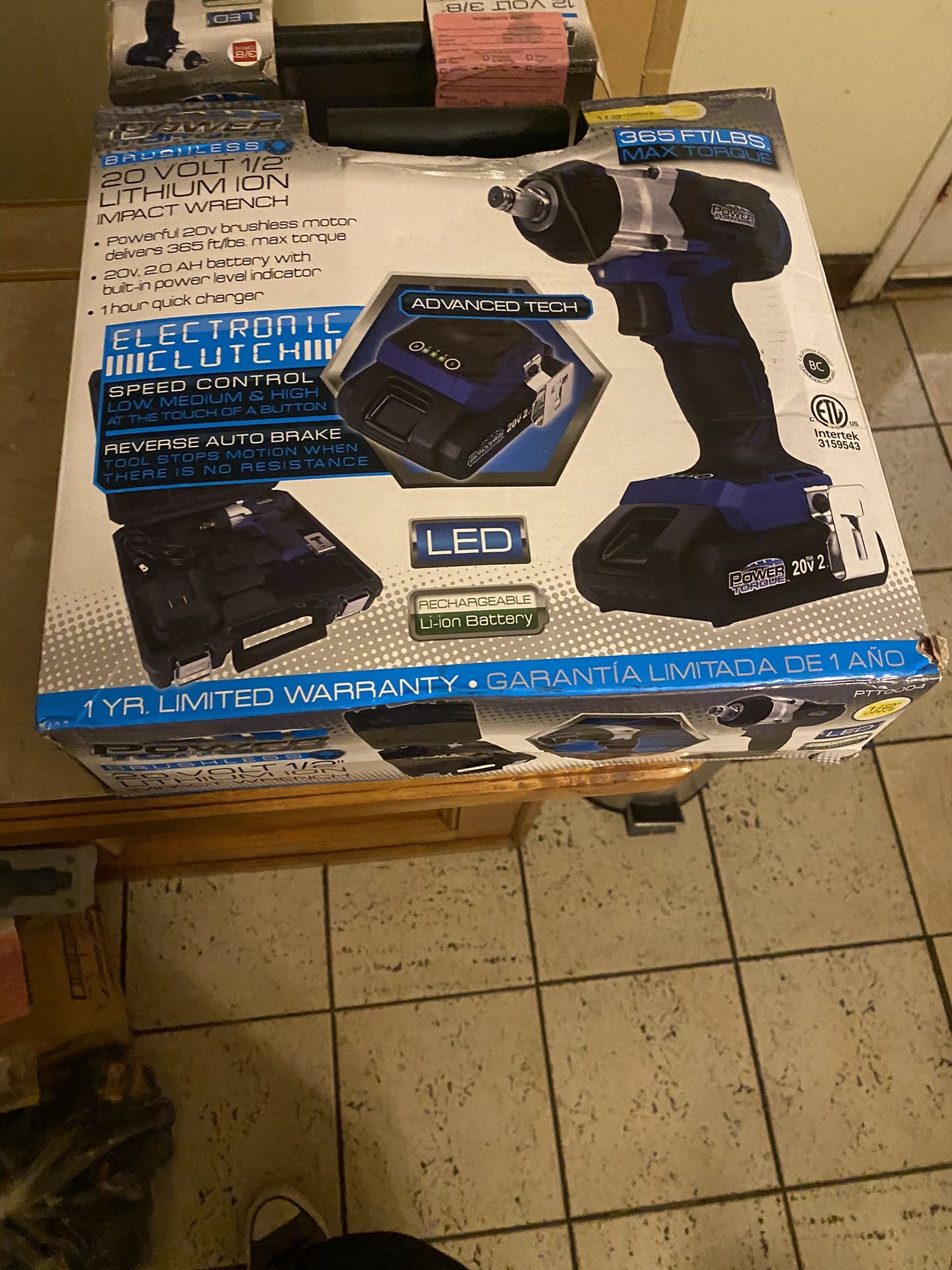 Power Torque 20 Volt 1/2