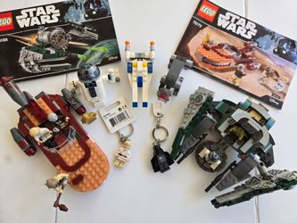 Lego Star Wars Sets Keychains & Minifigures
