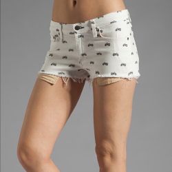 Rag and Bone Mila Moto Short Size 28 
