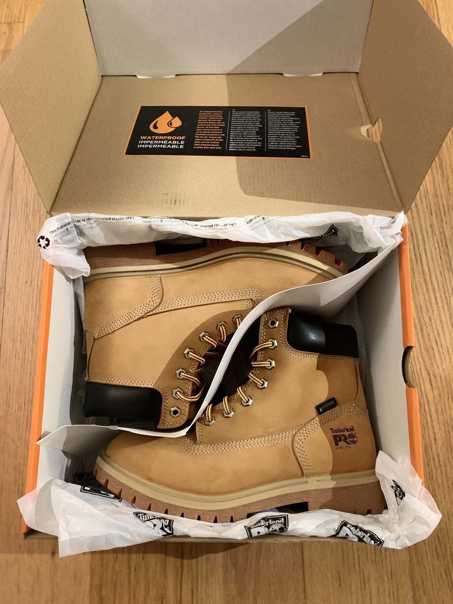 Brand New! - Timberland PRO Steel Safety Toe Boots - Women's US7.0