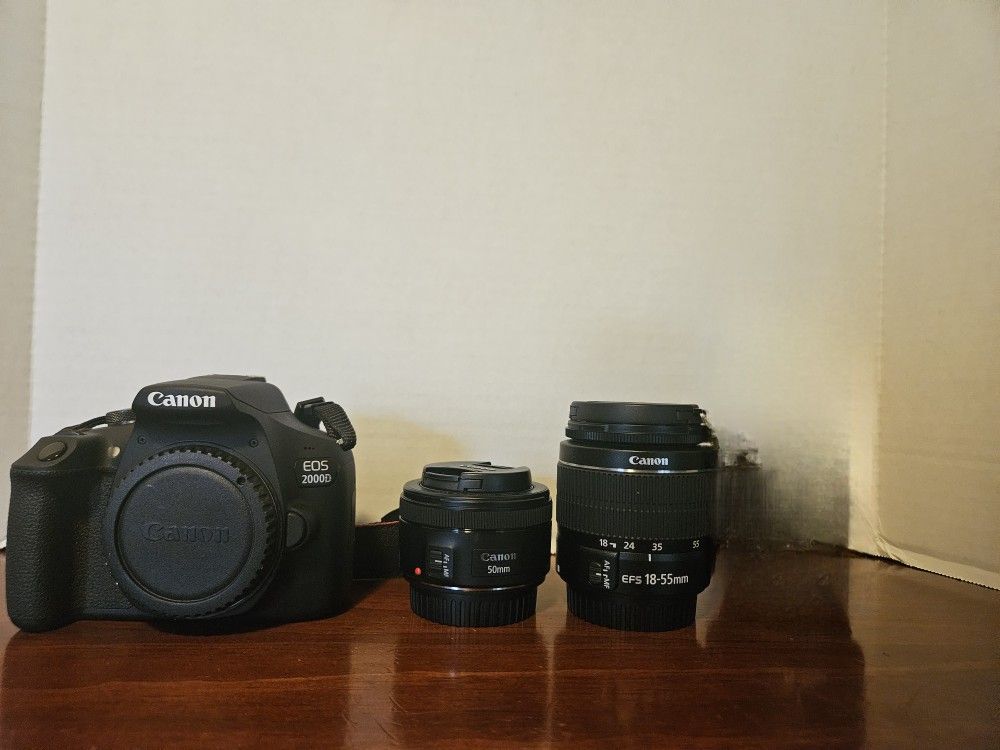 Canon EOS 2000D photography Lot