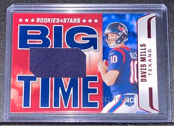 2021 Panini Rookies & Stars Davis Mills Rookie Big Time Relic #091/199