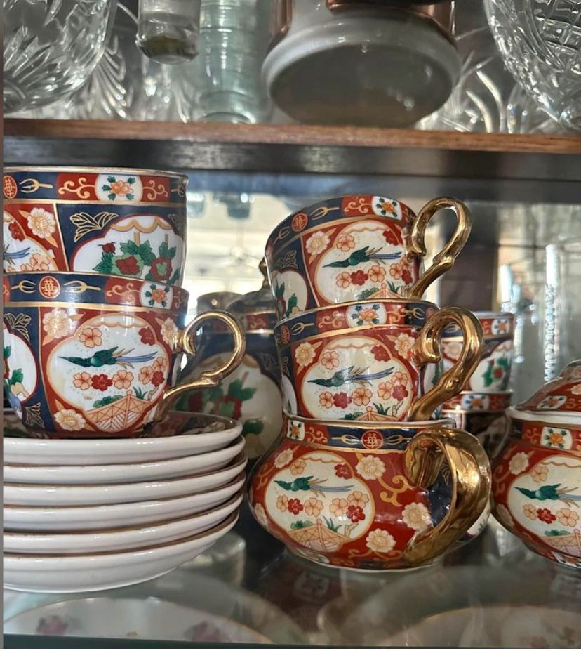 Chinese Tea And Coffee Set For 6 People A Complet Set 