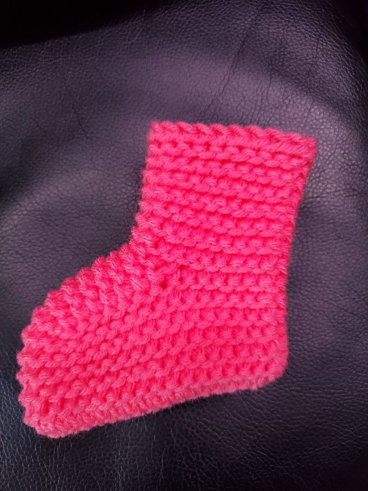 Baby Socks Hand Knitting  Foot Warmers Size  0  -9month 