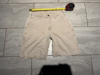 Beige Carhartt Shorts 