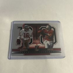 Joe Montana & Jerry Rice Paramount Pairings #13