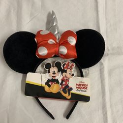 Girl's Disney MINNIE MOUSE Unicorn Ears - NWT