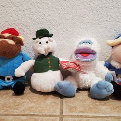 Rudolph The Red Nosed Reindeer Plush Characters