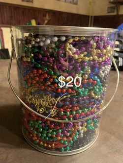 Gallon of beads...... Mardi Gras type $20