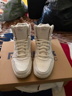 Reebok Classic White High-Top Sneakers