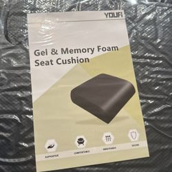 Gel & Memory Foam Seat Cushion
