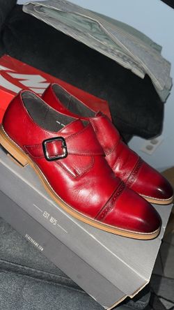 Stacy Adams Desmond Cap Toe Monk Strap Men’s Dress Shoes