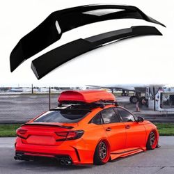 Trunk and Roof Spoiler for Accord 2018-2022 Highkick Gloss Black