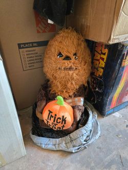 Star Wars Chewbacca Halloween Trick or Treat Plush