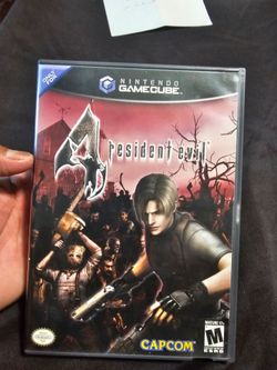 Nintendo gamecube Resident Evil 4