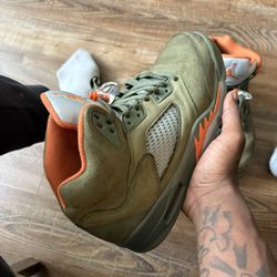 Jordan 5 Retro Olive