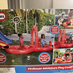 Toddlers Firehouse Summer Inflatable Toy