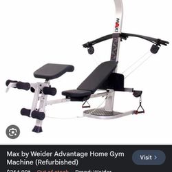 Black Max by Weider Advantage home Gym
