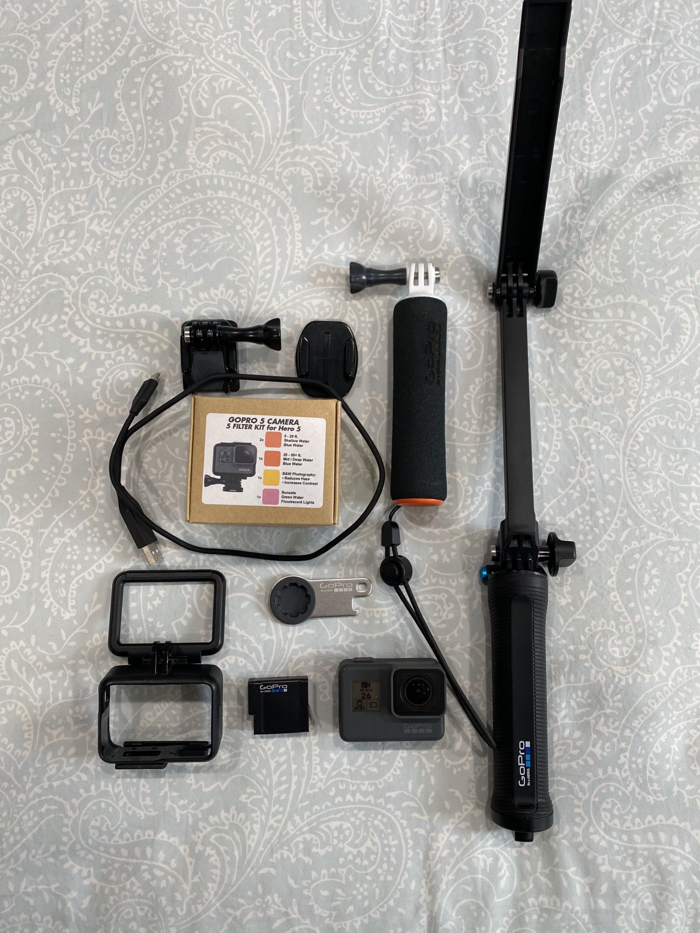 GoPro Hero 5 with accessories bundle