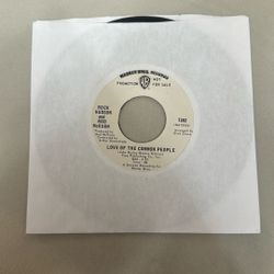 LOVE OF THE COMMON PEOPLE AND WINGS BY Rod McKuen and Rock Hudson on 7 in record