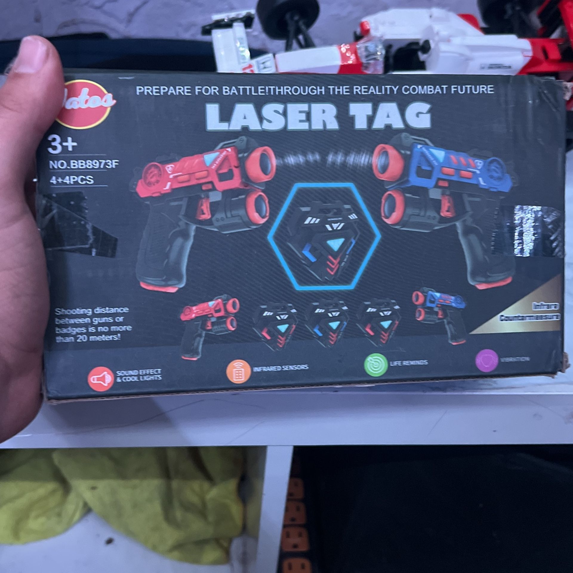 Laser Tag For Little Boys Needs Battery’s