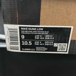 Dunks Low Size 9 In Men