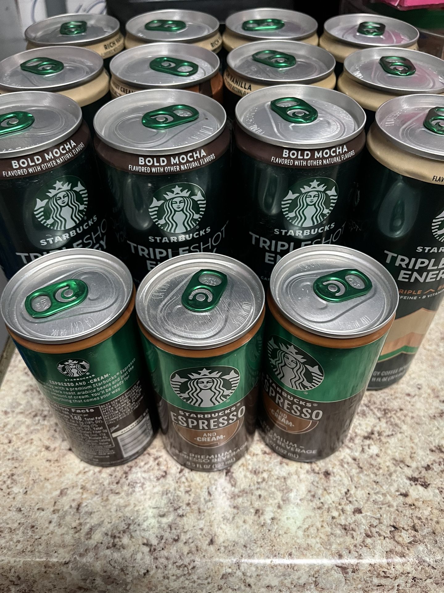 Starbucks triple shot