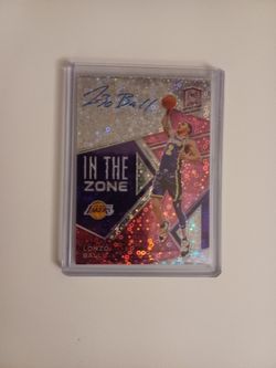 Basketball Card Lonzo Ball No. IZ-LBL