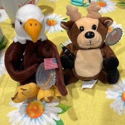 Coca cola vintage plush toys from 1998