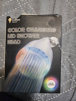 COLOR CHANGING LED SHOWER HEAD