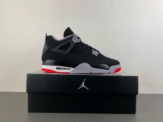Air Jordan 4 Retro Bred Sneakers
