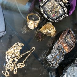 Watches, Rings, Necklaces