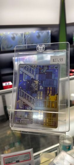 Alolan Meowth Pokémon Card 139/128 Holo 30th anniversary