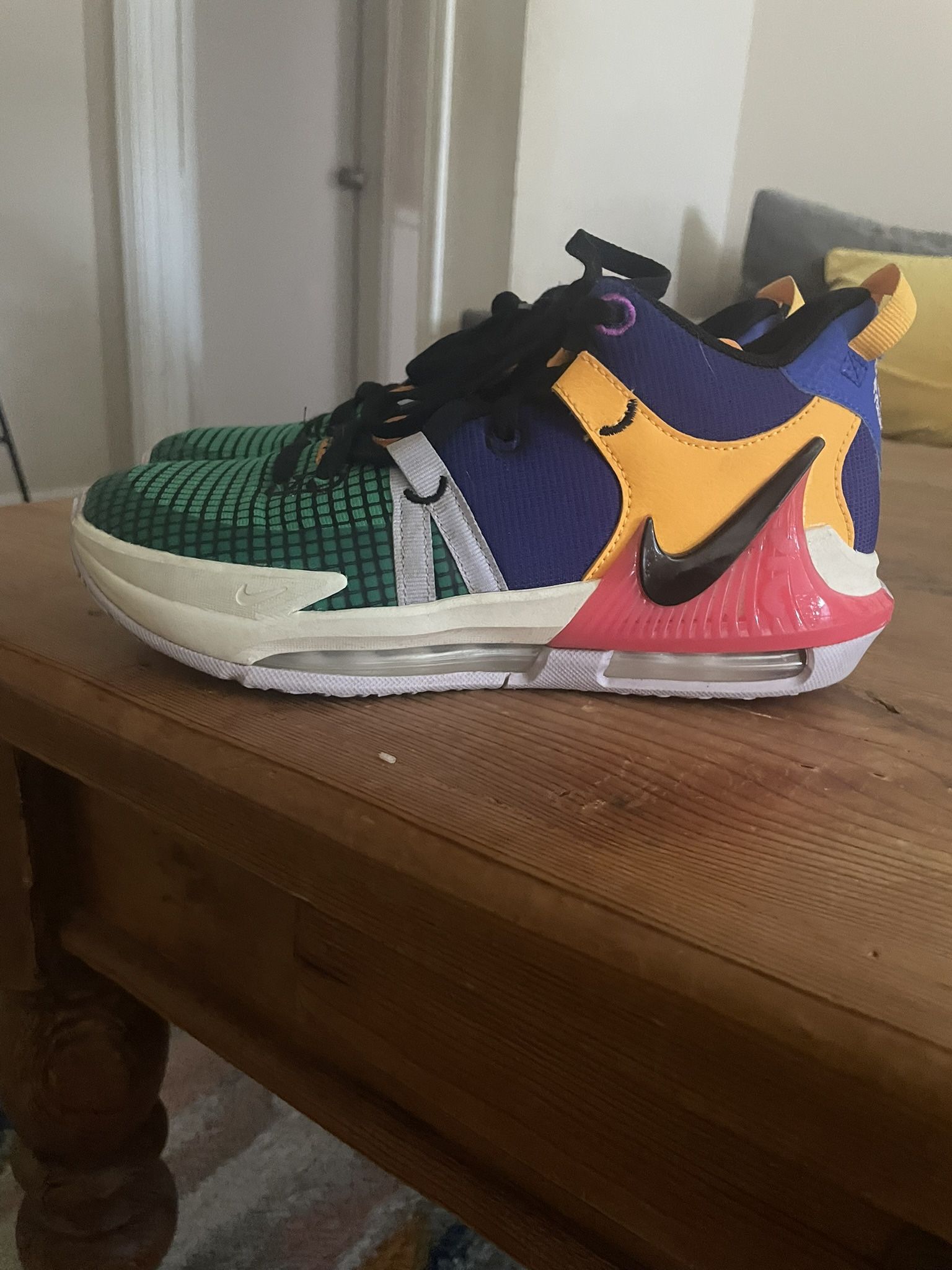 Kids LeBron Size 5/Custom Kids Air Force 1-Low Top Size 5/ Kids Air Jordan “1 Low Top Size 5/Kids Adidas Low Top Size 5
