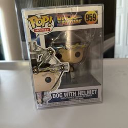 Funko Pop! Vinyl: Back to the Future - Doc with Helmet #959