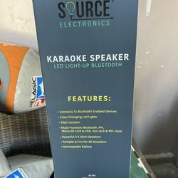 Karaoke speaker