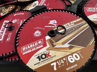 Marca Diablo Wood Demon 7 1/4" 60 Dientes Saw Blades