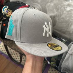 New York Yankees Fitted Sz 7 5/8