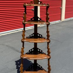 Antique Corner Shelf 