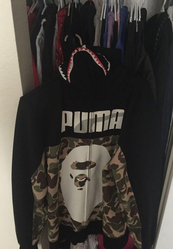 BAPE PUMA SHARK HOODIE