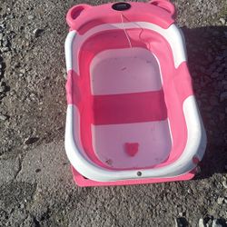Baby Tub Pink Color 