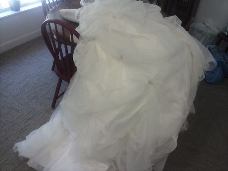David bridal wedding dress