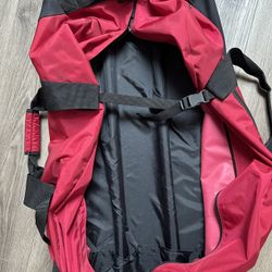 LL Bean XL Canvas Rolling Duffle Bag