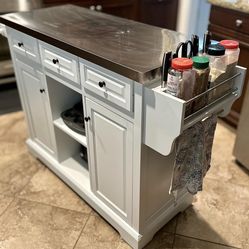 Kitchen Cart On Wheels 