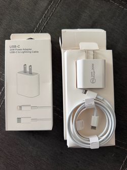 20W USB-C Fast Wall Charger $6 each 2x$10 or 5x$20