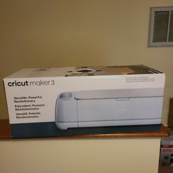 Cricut Maker 3 - New , Unopened  $150